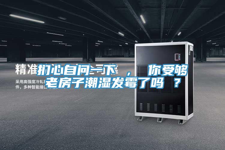 扪心自问一下 ， 你受够老房子潮湿发霉了吗 ？
