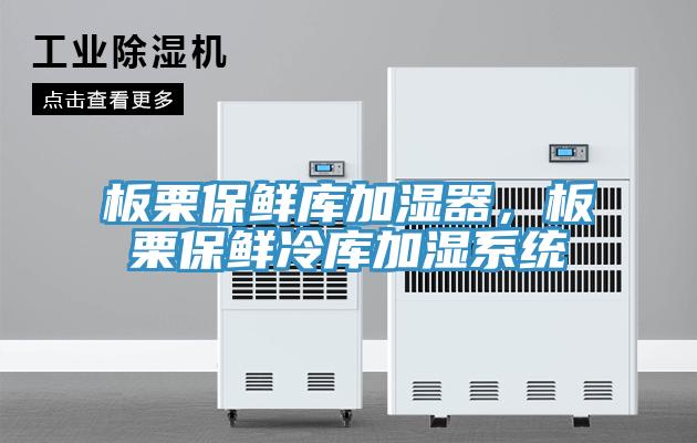 板栗保鲜库加湿器，板栗保鲜冷库加湿系统