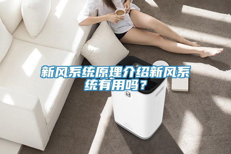 新风系统原理介绍新风系统有用吗？