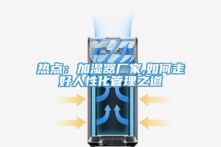 热点：加湿器厂家,如何走好人性化管理之道