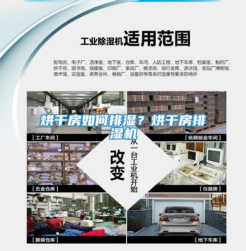 烘干房如何排湿？烘干房排湿机