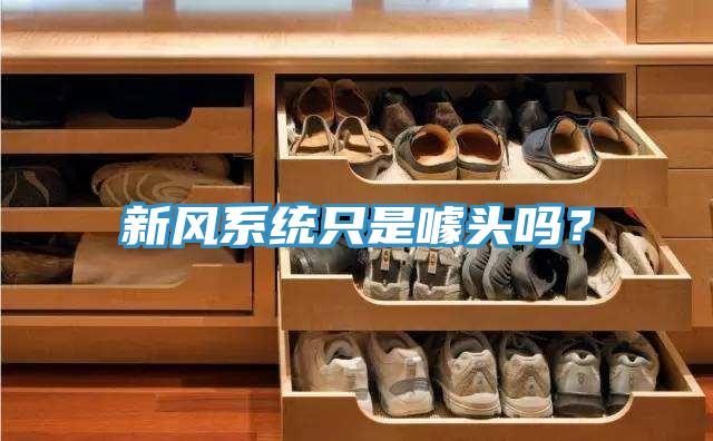 新风系统只是噱头吗？