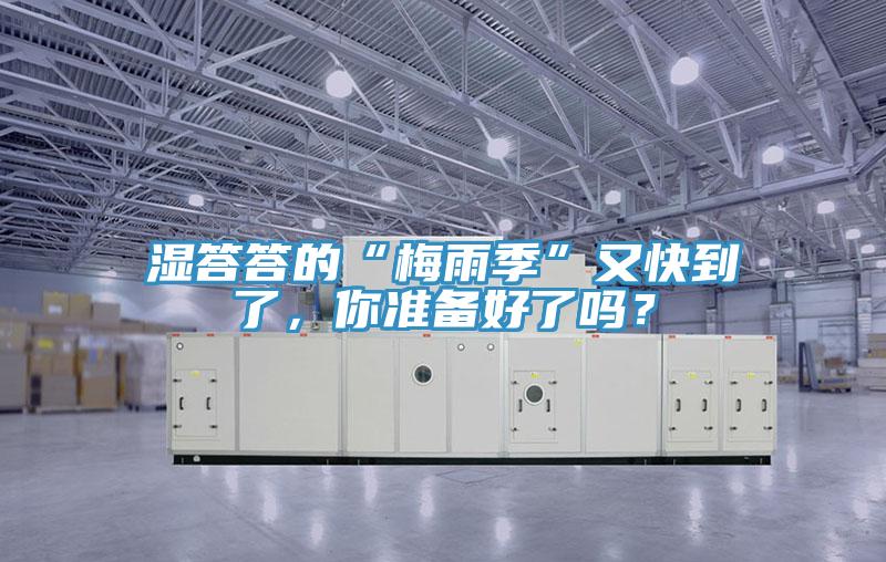 湿答答的“梅雨季”又快到了，你准备好了吗？