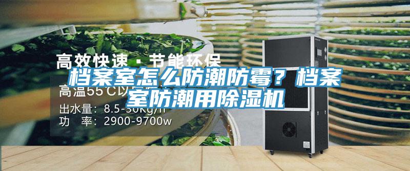 档案室怎么防潮防霉？档案室防潮用好色先生免费APP