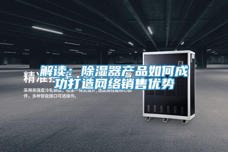 解读：除湿器产品如何成功打造网络销售优势
