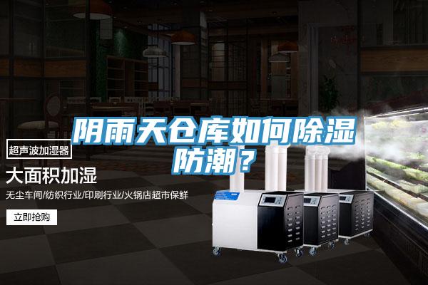 阴雨天仓库如何除湿防潮？