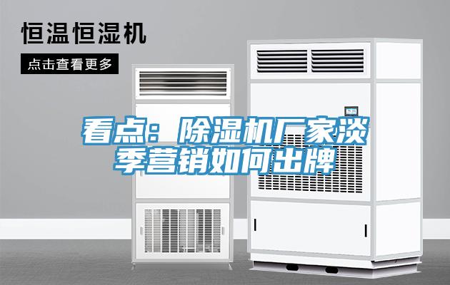 看点：好色先生免费APP厂家淡季营销如何出牌