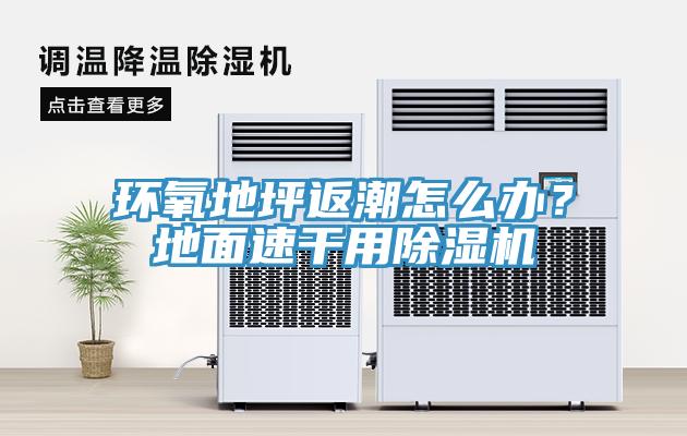 环氧地坪返潮怎么办？地面速干用好色先生免费APP