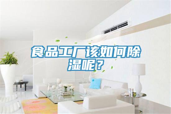 食品工厂该如何除湿呢？