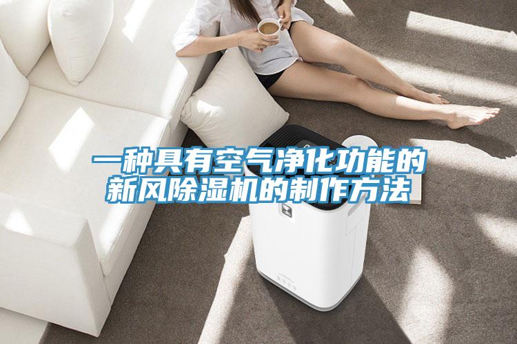 一种具有空气净化功能的新风好色先生免费APP的制作方法