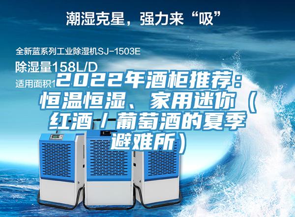 2022年酒柜推荐：恒温恒湿、家用迷你（红酒／葡萄酒的夏季避难所）